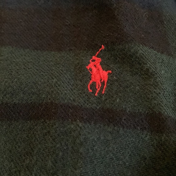 Polo by Ralph Lauren Loungewear Top Shirt XL NWT Green Blue - Picture 2 of 5